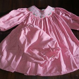 Petit Ami Baby Girl Dress 9 Months